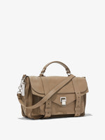 Side image of PS1 Medium Bag in LIGHT TAUPE