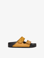 Proenza Schouler side image of Arizona PS EXQ NL in OCHRE