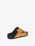 Proenza Schouler front 3/4 image of Arizona PS EXQ NL in OCHRE
