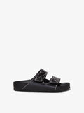 Proenza Schouler side image of Arizona PS EXQ NL Black Birkenstock collaboration in black