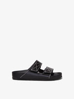 Proenza Schouler side image of Arizona PS EXQ NL Black Birkenstock collaboration in black
