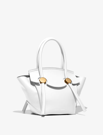 Side image of Small Pipe Bag in OPTIC WHITE