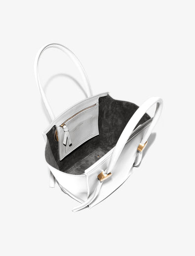 Interior image of Small Pipe Bag in OPTIC WHITE
