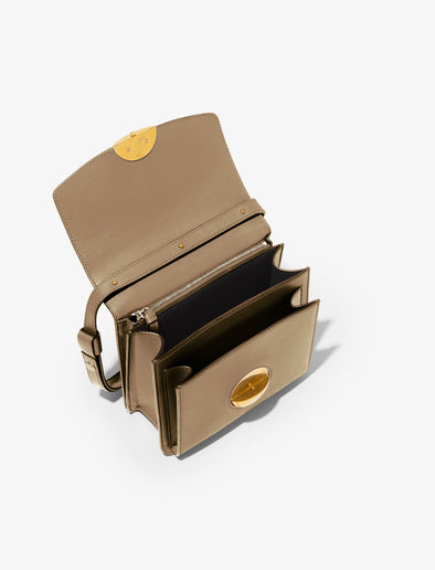 Interior image of Dia Day Bag in LIGHT TAUPE
