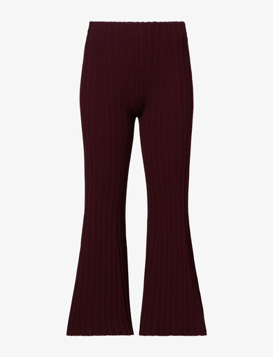 Still Life image of Rib Knit Pants in PLUM