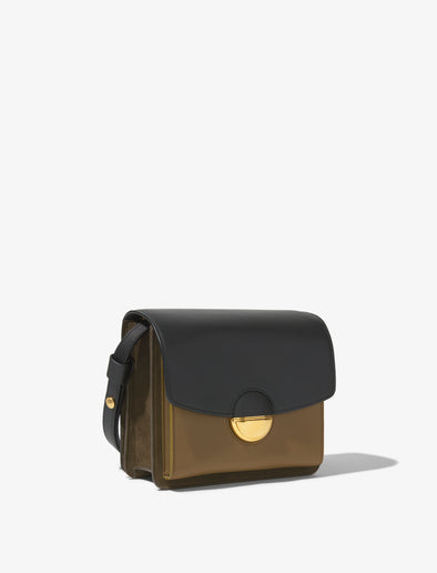 Proenza Schouler side image of Multi Dia Day Bag in truffle/black