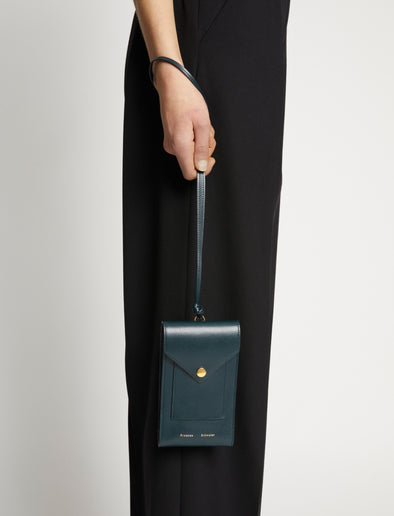 Image of model wearing Phone Case in SLATE