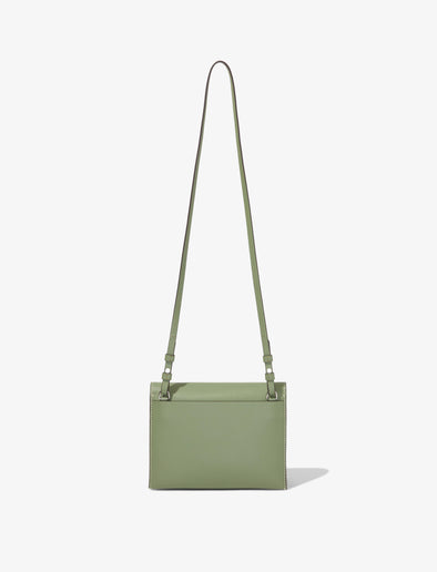 Back image of Accordion Flap Bag in ARTICHOKE