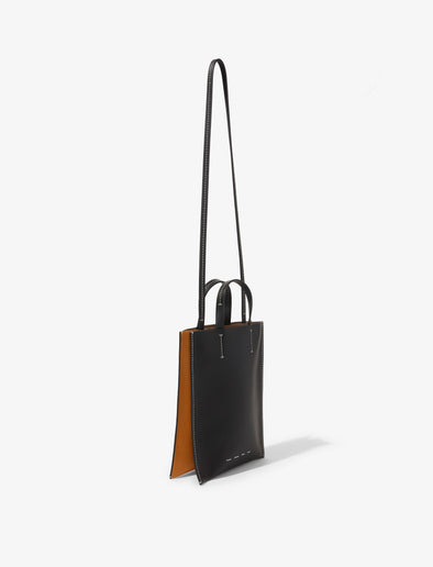 Front image of Small Twin Tote in BLACK