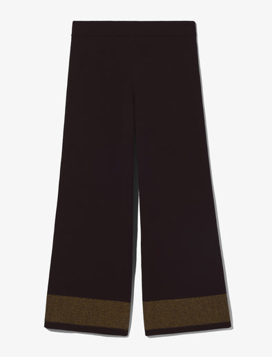 Still Life image of Cashmere Blend Sweatpants in BLACK/DARK SAND