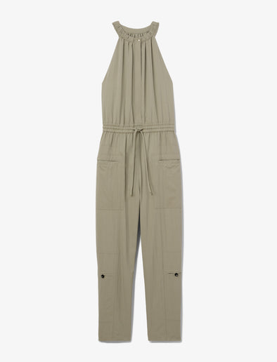Still Life image of Drapey Suiting Tank Jumpsuit in GREY