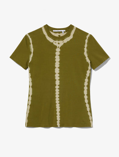 Still Life image of Tie Dye T-Shirt in AVOCADO/GREEN