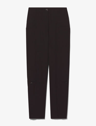 Still Life image of Drapey Suiting Pocket Pants in BLACK