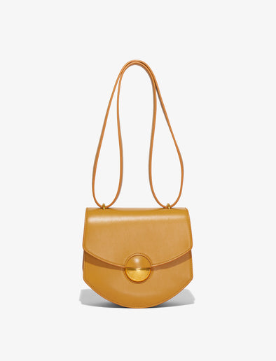 Front image of Mini Round Dia in CARAMEL