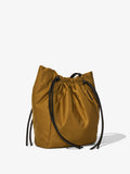 Side image of Nylon Drawstring Tote in FATIGUE