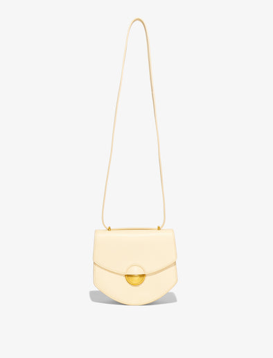 Front image of Mini Round Dia in BIRCH with strap extended