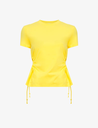Flat image of Side Slit T-Shirt in sun