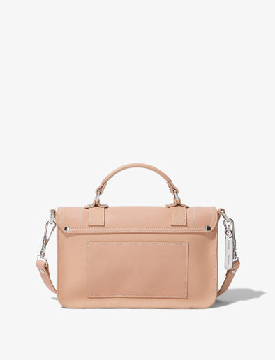 Back image of Topstitch PS1 Tiny Bag in LIGHT NUDE