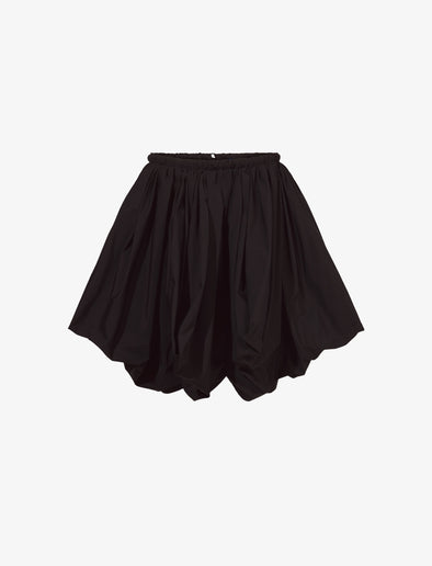 Flat image of Technical Nylon Skirt in black