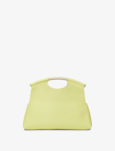 Front image of Bar Bag in LEMONGRASS with handles up