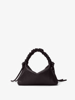 Back image of Mini Drawstring Bag in BLACK