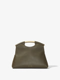 Front image Bar Bag in OLIVE with handles up