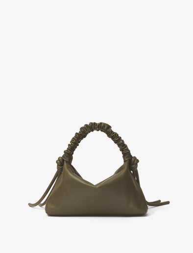 Back image of Mini Drawstring Bag in OLIVE