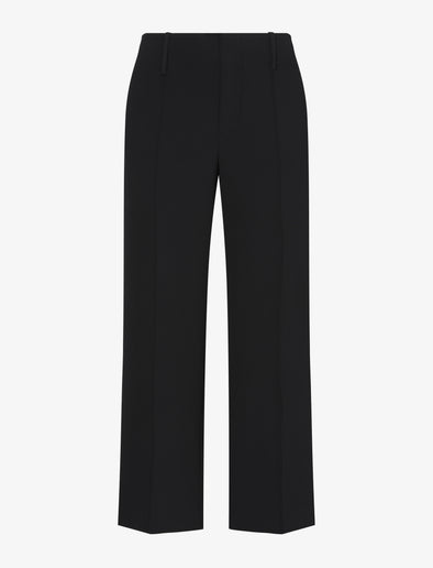 Still Life image of Bi-Stretch Crepe Cropped Pants in BLACK