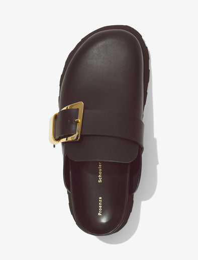 Aerial image of BUCKLE MULES in Black