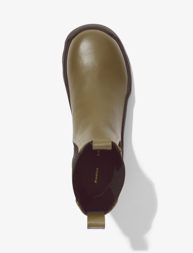 Aerial image of STOMP CHELSEA BOOTS in Military Green