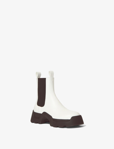 Front 3/4 image of STOMP CHELSEA BOOTS in Natural