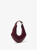 Side image of Small Chrystie Bag in BORDEAUX