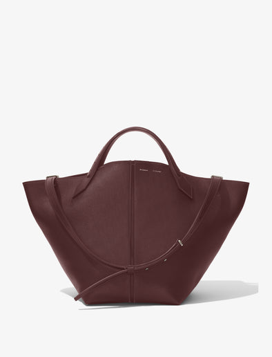Front image of Large Chelsea Tote in bordeaux