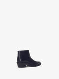 3/4 Back image of BRONCO ANKLE BOOTS in BLACK