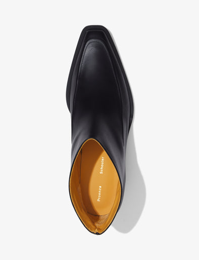 Aerial image of BRONCO ANKLE BOOTS in BLACK