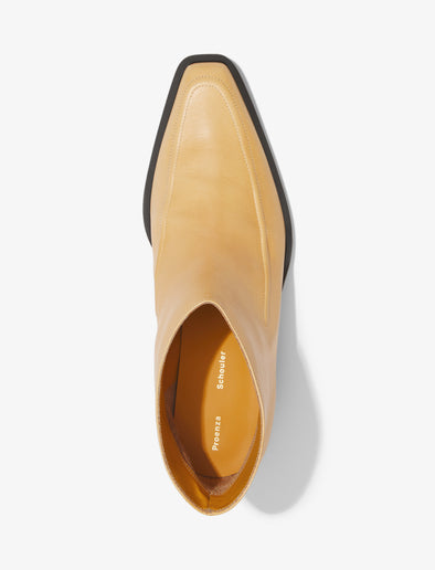 Aerial image of BRONCO ANKLE BOOTS in NATURAL