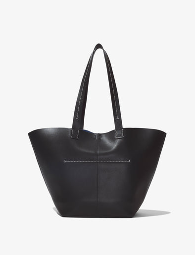 Back image of Large Bedford Tote in BLACK