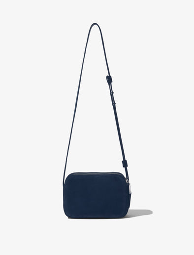 Back image of Suede Watts Camera Bag in NAVY