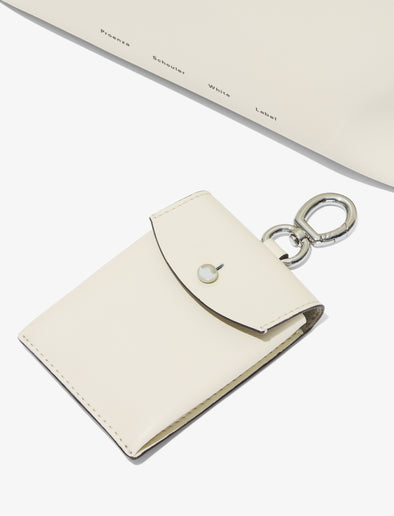 Detail image of Large Bedford Tote in IVORY coin purse