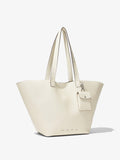 Side image of Large Bedford Tote in IVORY