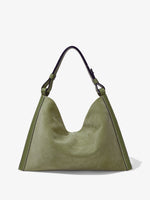 Back image of Minetta Bag In Suede in bamboo