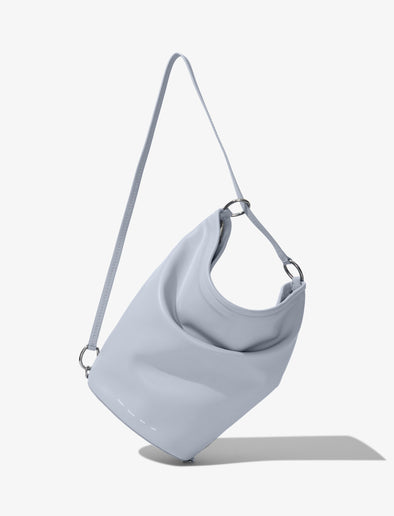 image of Spring Bag In Leather in ash in sling