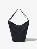 Back image of Spring Bag In Leather in black