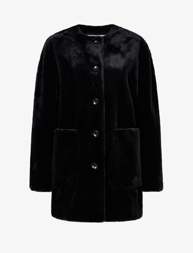 Still Life image of Penelope Coat in BLACK
