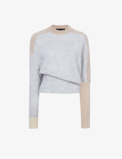Still Life image of Patti Sweater in LIGHT GREY MULTI