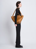 Image of model wearing Large PS1 Tote in COGNAC