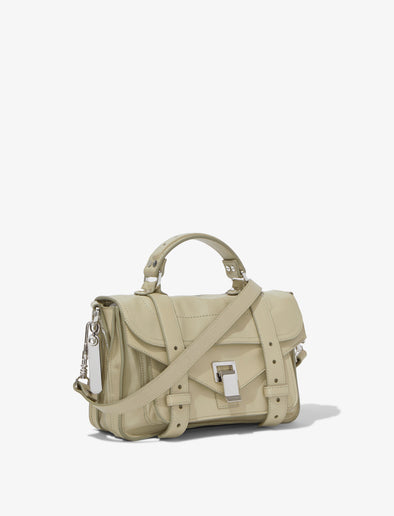 Side image of PS1 Tiny Bag in CEMENT