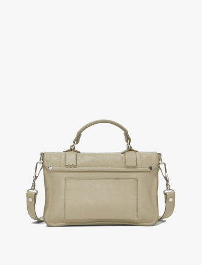 Proenza Schouler Back image of PS1 Tiny Bag in cement