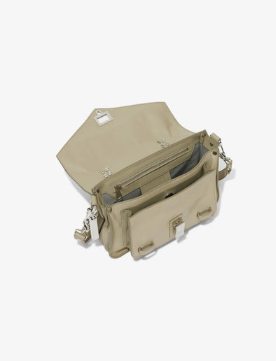 Aerial image of PS1 Tiny Bag in CEMENT