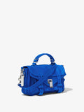 Side image of Suede PS1 Tiny Bag in ELECTRIC BLUE